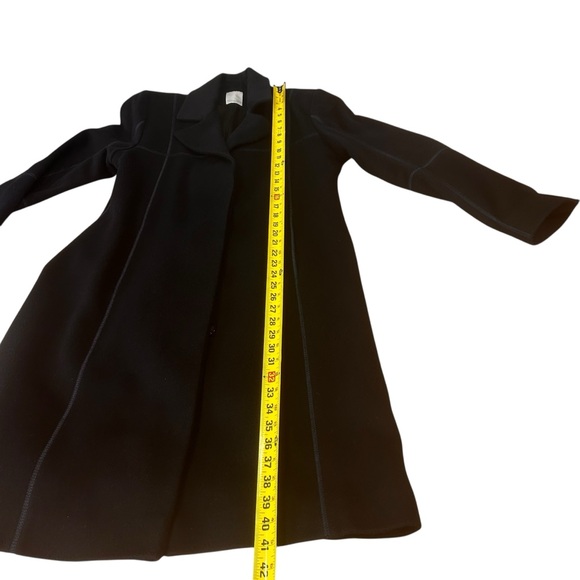 Fleurette coat cashmere blend loro PIANA womens sz 12 navy blue classic luxury - Picture 7 of 16